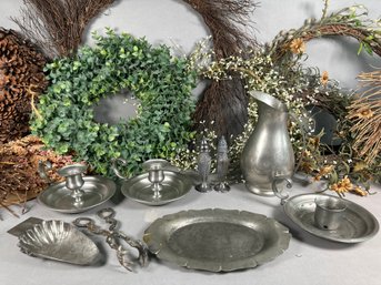 Vintage Pewter Assortment