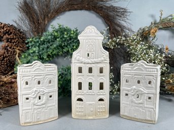 Threshold Stoneware Candle Holder Lanterns