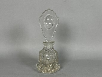 Beautiful Vintage Glass Perfume Bottle