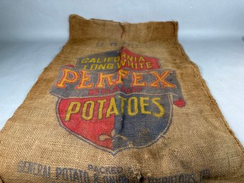 Vintage California Perfex Potato Sack