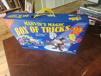 #57 - Marvin's Magic Box Of Tricks 125 Magic Tricks NEW IN BOX.