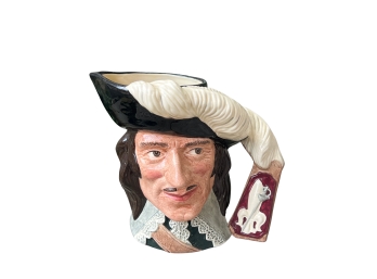 Royal Doulton 1982 Special Edition 'D'Artagnon' Fourth Musketeer Figural Porcelain Toby Jug