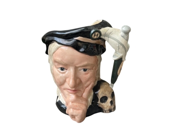 Royal Doulton Special Edition #D6672 The Shakespearean Collection 'Hamlet' Figural Porcelain Toby Jug