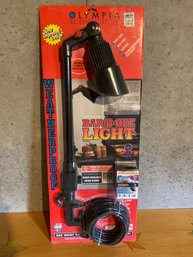 Worlds First Barbecue Light Weatherproof Olympia New In Package From Fortunoff By BBQ Lamp