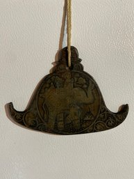 Solid Brass Bhutan Temple Bell