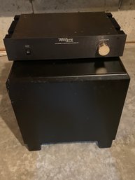 Velodyne ULS Series II Servo Controller And Subwoofer In Original Box Powers On