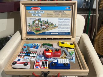 Melissa & Doug 'take-along Town' Portable Play Set