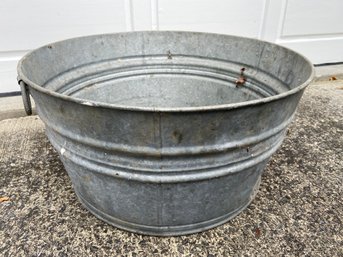 Galvanized Steel Metal Tub With Handles