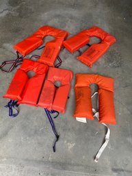 5 Life Vests Youth To Adult