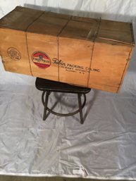 Vintage Wood Shipping Crate