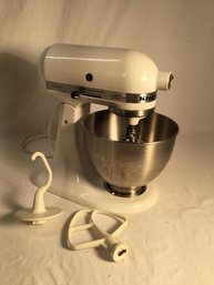 Kitchenaide Model K45SS Mixer With Accessories