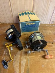 Penn Sailfisher 130 Light Tackle Trolling Reel And Penn 706Z Fishing Reels