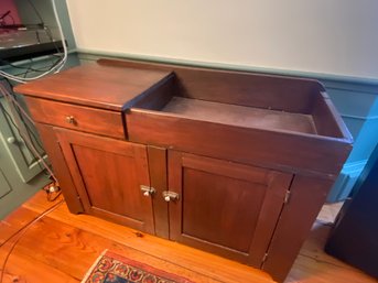 Old Pine Dry Sink Sturdy And Good