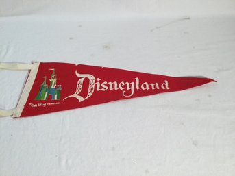 Mid Century Disneyland Pennant