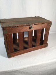 Amazing 19th Century Produce Or Poultry Crate 1 Of 2