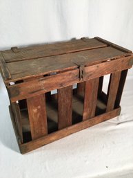 Amazing 19th Century Produce Or Poultry Crate 2 Of 2