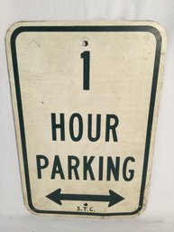 Vintage Aluminum Street Sign