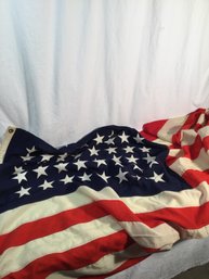 Antique 112x54 - 48 Star American Flag