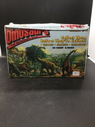 Vintage Sealed Package Dinosaurs The Mesozoic Era Trading Cards 1 Of 2