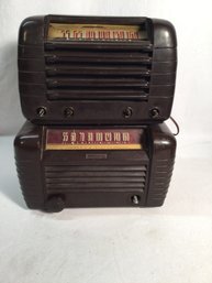 Vintage Parts Radios Lot Of  2