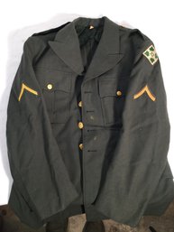 US Army Coat With Insignia