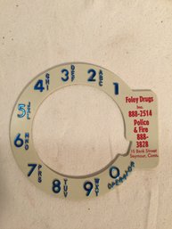 Vintage Advertising Rotary Phone Dial Attachment