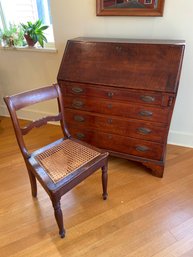 Antique Secretary Desk And Chair