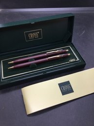 Cross Pen And Pencil Set With Gift Box