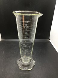 Antique Pyrex Etched Glass 16 Oz Pharmacy Beaker