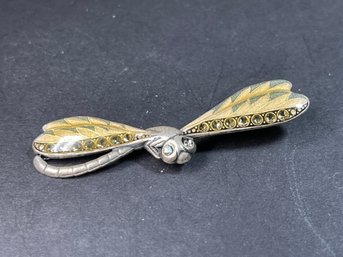 Unsigned Catherine Popesco Dragonfly Brooch