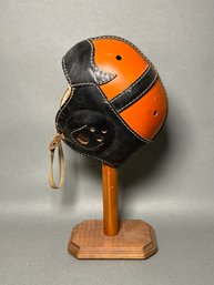 Vintage Goldsmith Leather Football Helmet