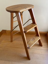 Wooden Step-stool  24x13.5in