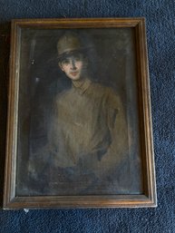 Antique WWI Soldier Portrait