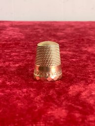 10k Gold Thimble 2.86g