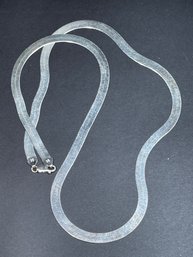 28 Inch Large Milor Herringbone Chain Necklace