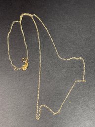 Lightweight 10k Gold Chain 17 Inch