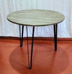 Industrial Deco Round Table