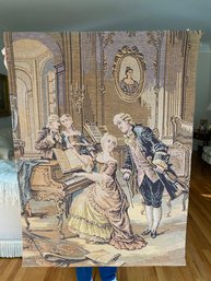 Antique Victorian Parlor Tapestry