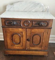 Vintage 1870's Victorian Cabinet Commode