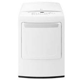An LG Electric Dryer With Tag On Technology