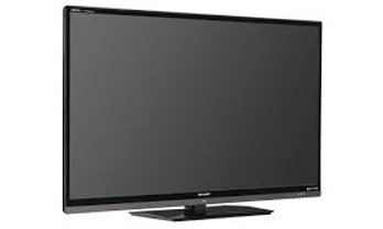 A Sharp Aquus 46' Liquid Crystal TV - LC-46LE830U