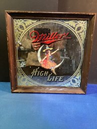 Real Nice Mirror Of Miller, Highlife In Great Shape
