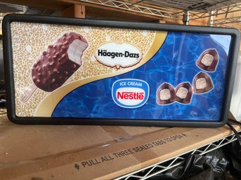 Nestle/haagen-dazs Lighted Bar Sign