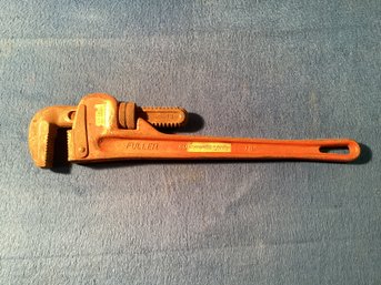 Rigied Pipe Wrench In Great Shape 18 Inch, Great Shape