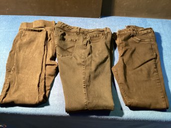 3 Pairs Of Black Jeans, Size 14, No Rips ,tares, Or Stains Very Good Shape