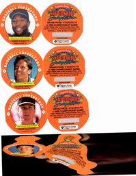 SET OF 20 FANTASTIC SAMS-BASEBALL SUPERSTARS SWEEPSTAKES ENTRY FORMS