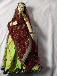Vintage India Bindi Doll
