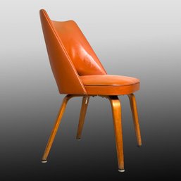 Orange Mid Century Chair Made By Thonet