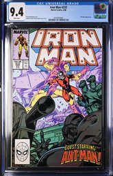 1988 Marvel Comics #233 Iron Man CGC 9.4 Ant Man App