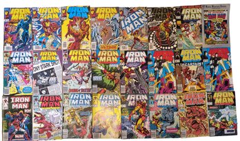 Marvel Comics Iron Man Lot Of 24 Numbers 200-307